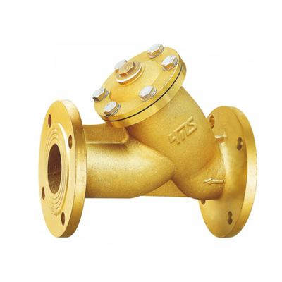 1512 Brass Flange Y Filter Valve