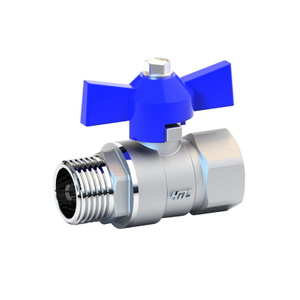 1331 Brass Butterfly Ball Valve