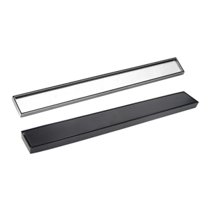 6398 Long Shower Drain with Tile