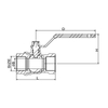 1302 Brass Ball Valve